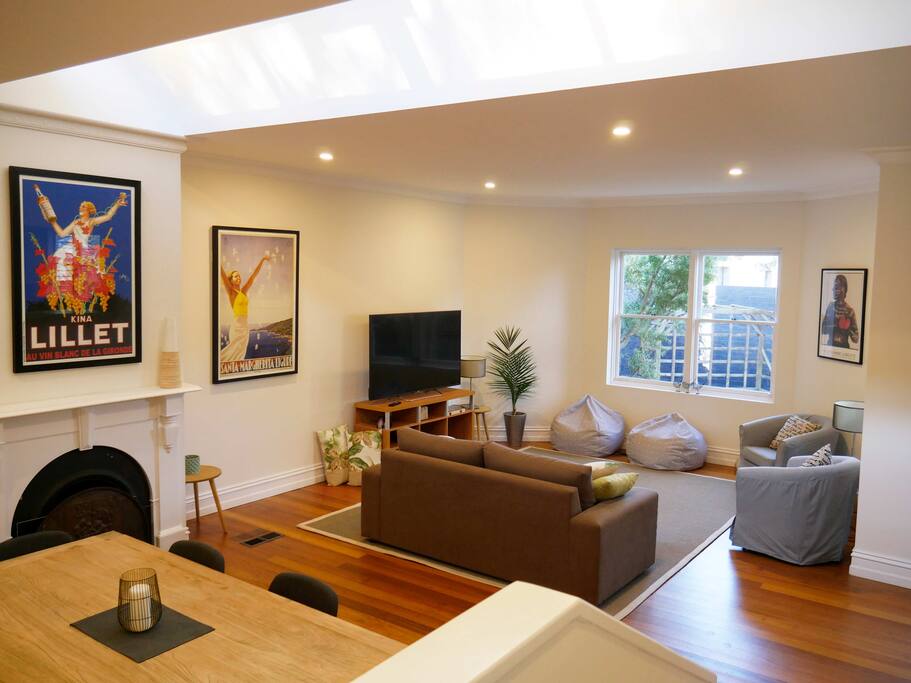 Dining area and lounge