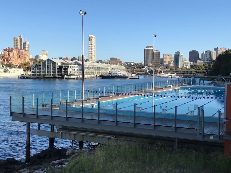 Swimming pool of Woolloomooloo