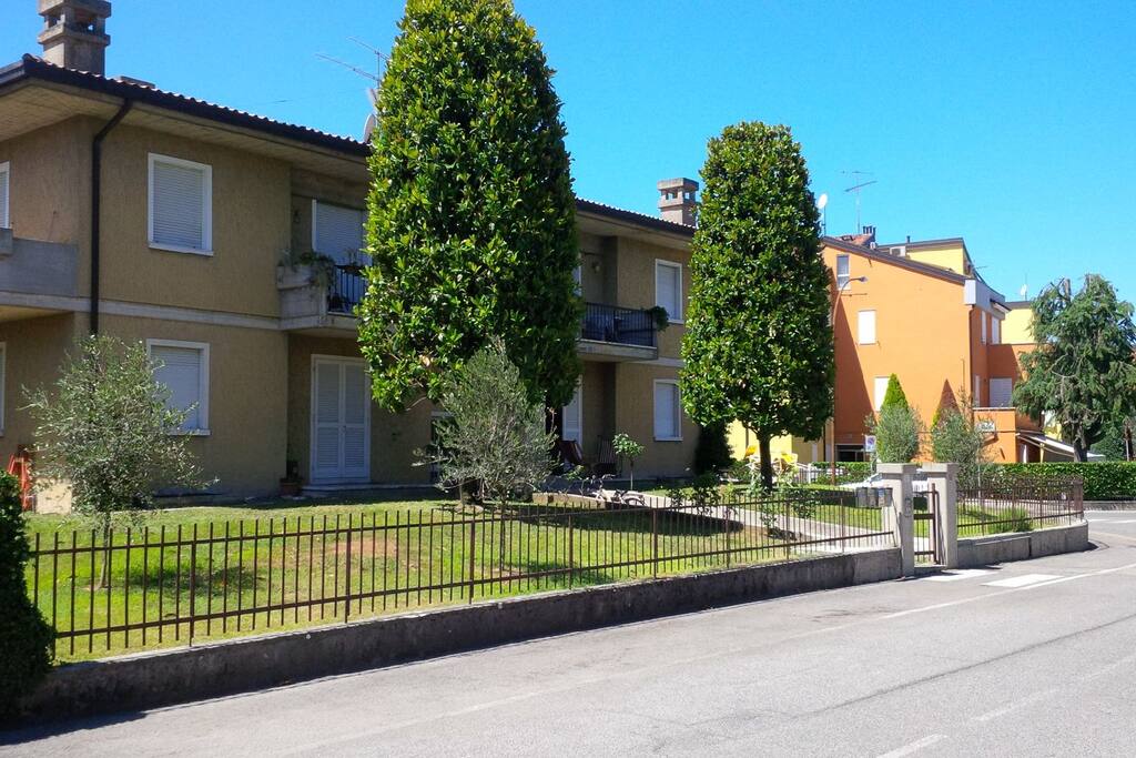 Vista della casa