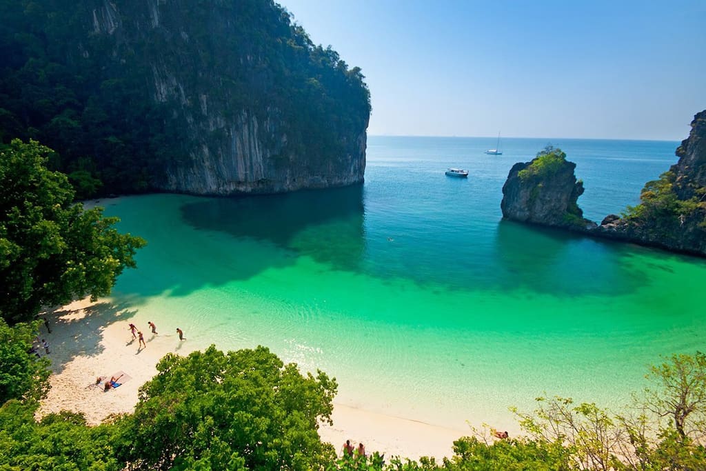 Koh hong from our place 20 minute by long tail boat