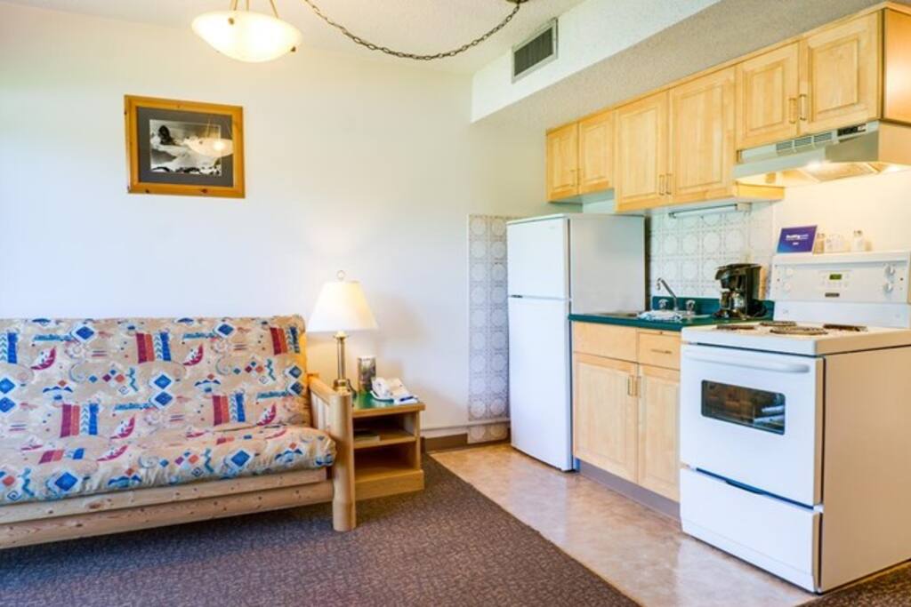 Cook up a storm in the fully-equipped kitchen