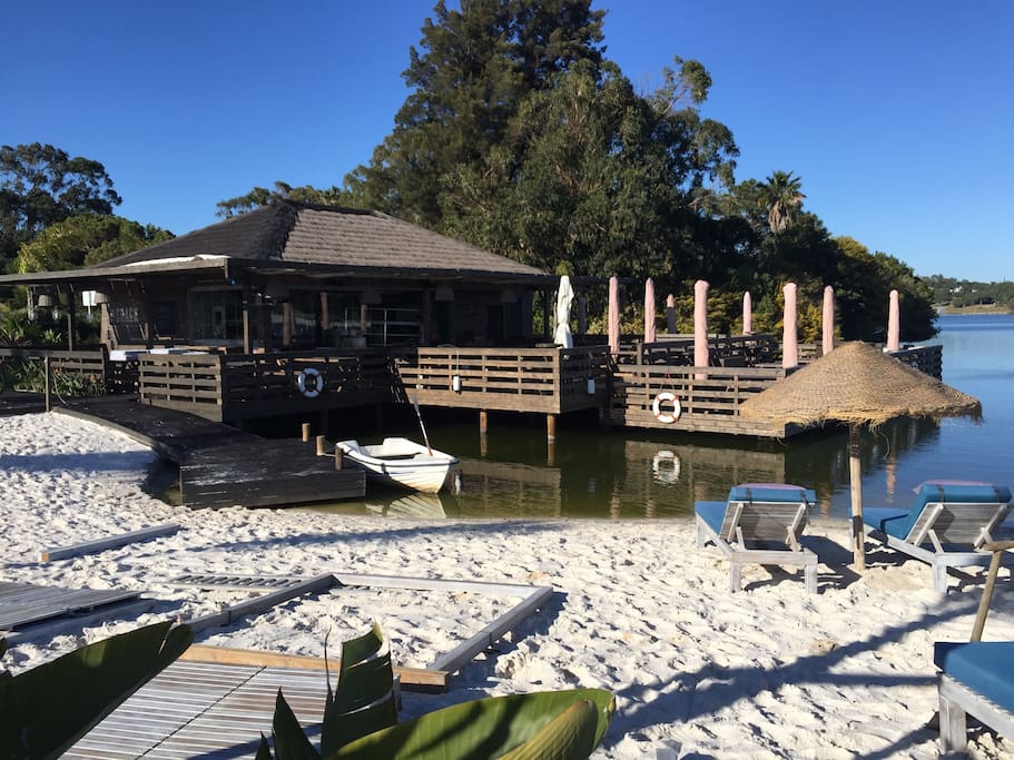 the shack, the bar by the lake