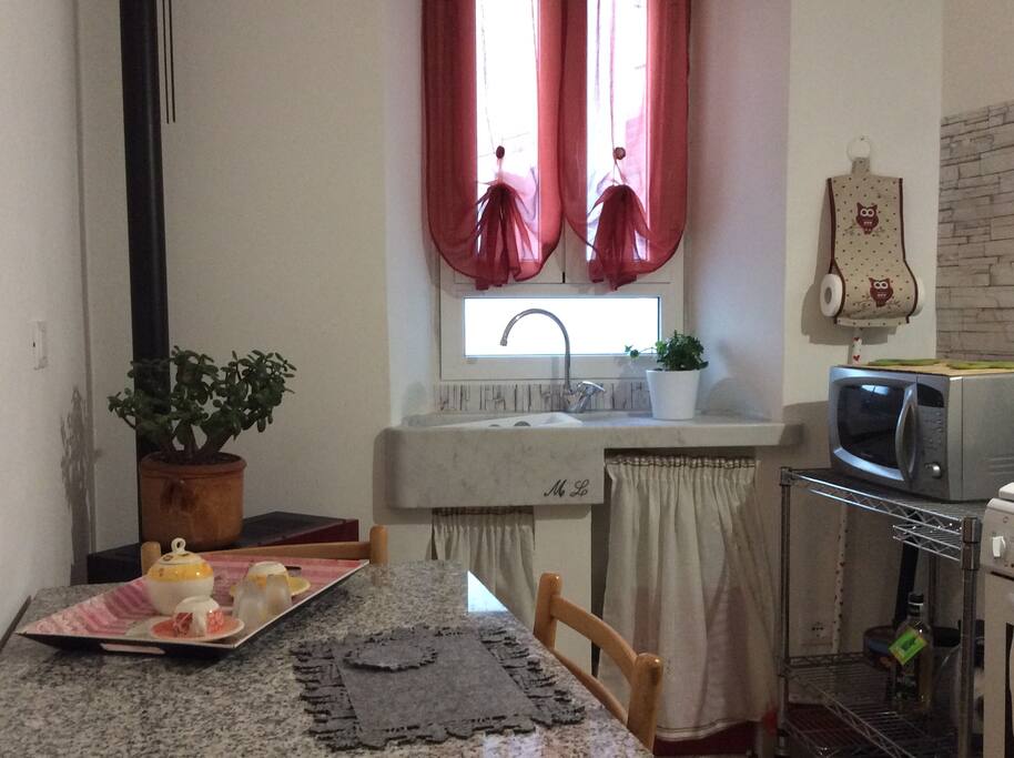 The kitchen