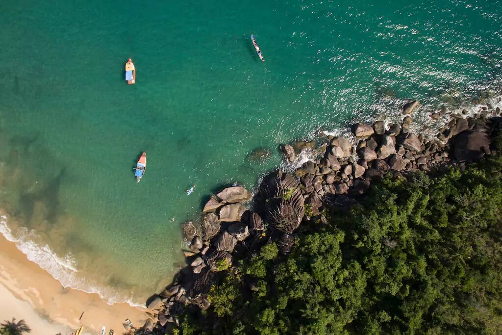 Praia do Jabaquara - Jabaquara Beach