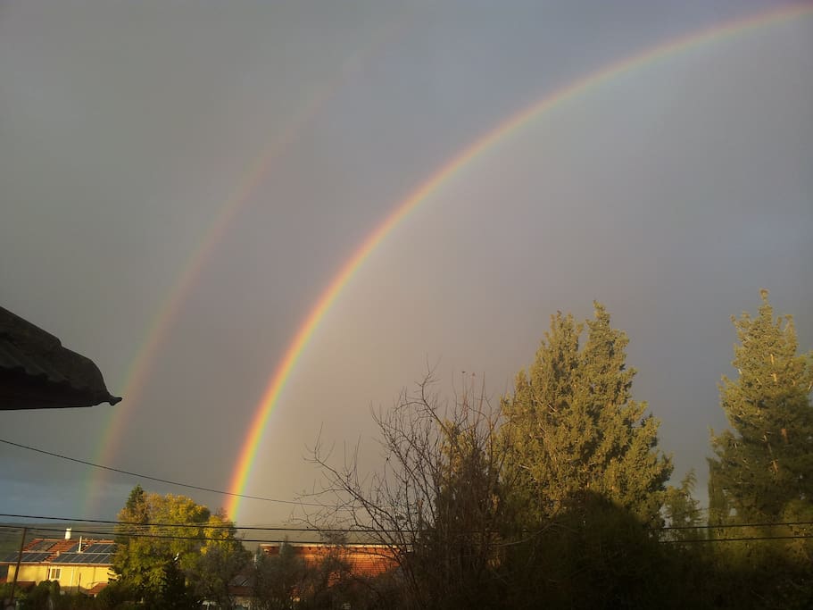 Double rainbow