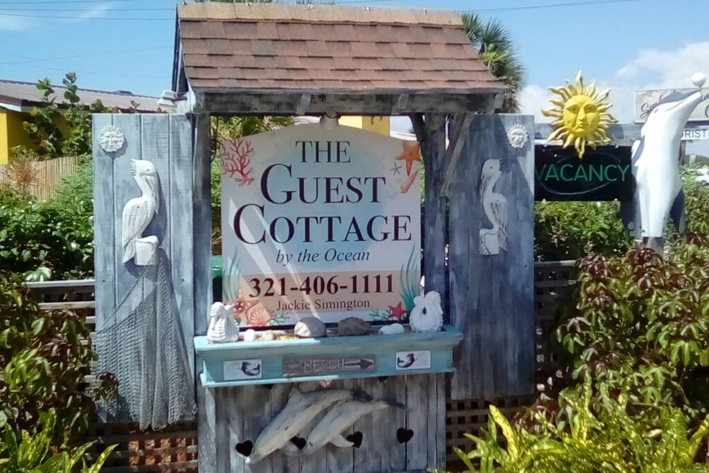 Our updated sign.