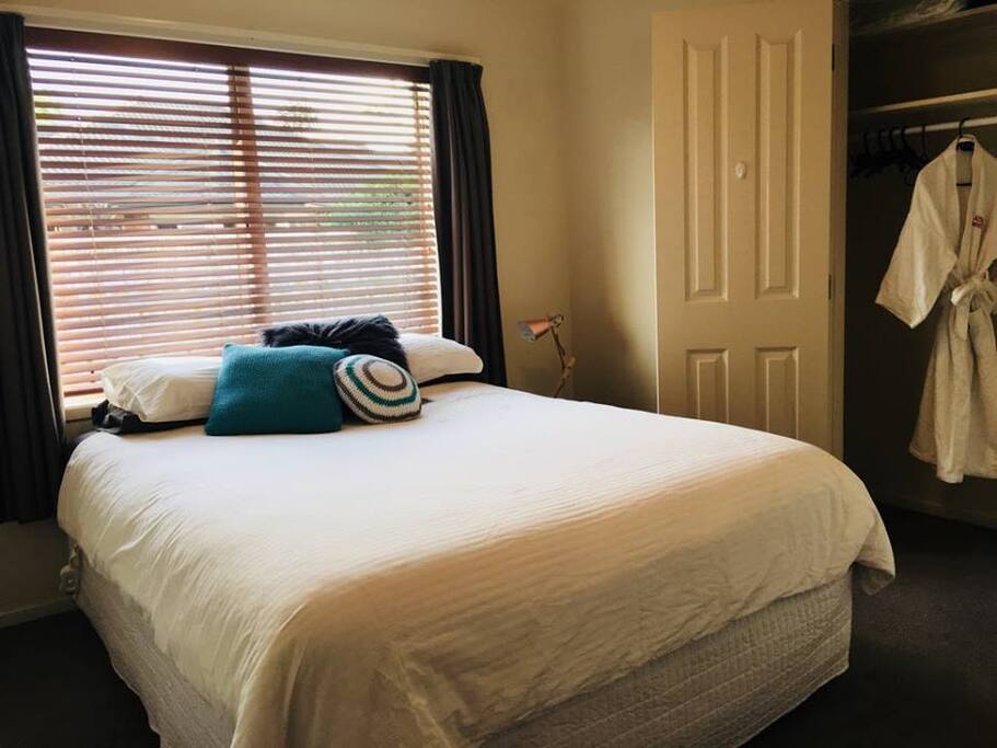 Double bedroom with double wardrobe