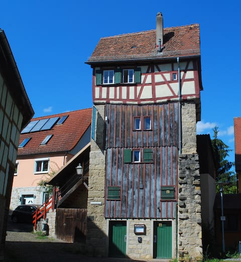 Historic locksmith tower