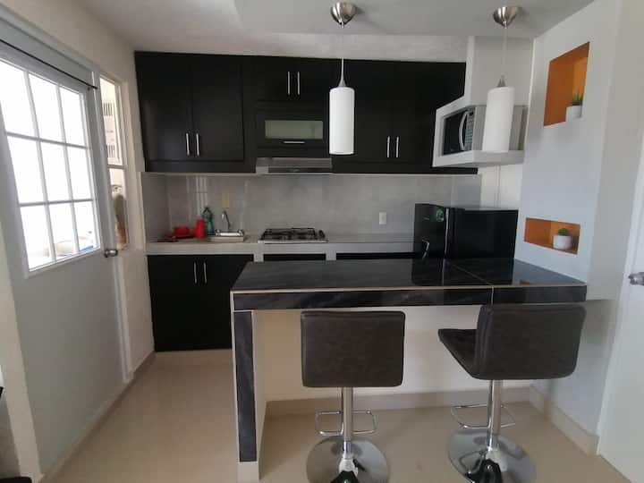 Furnished apartment just 5 minutes from the football stadium with all