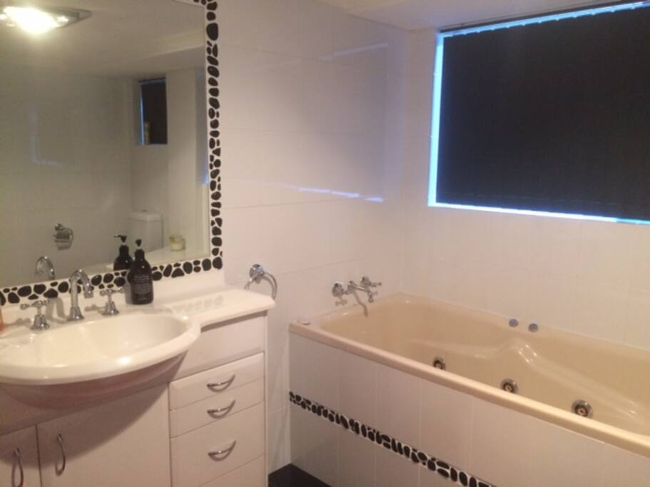 Private Bathroom with spa bath