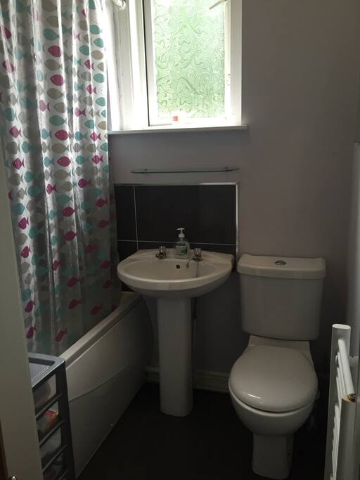 Family bathroom with shower