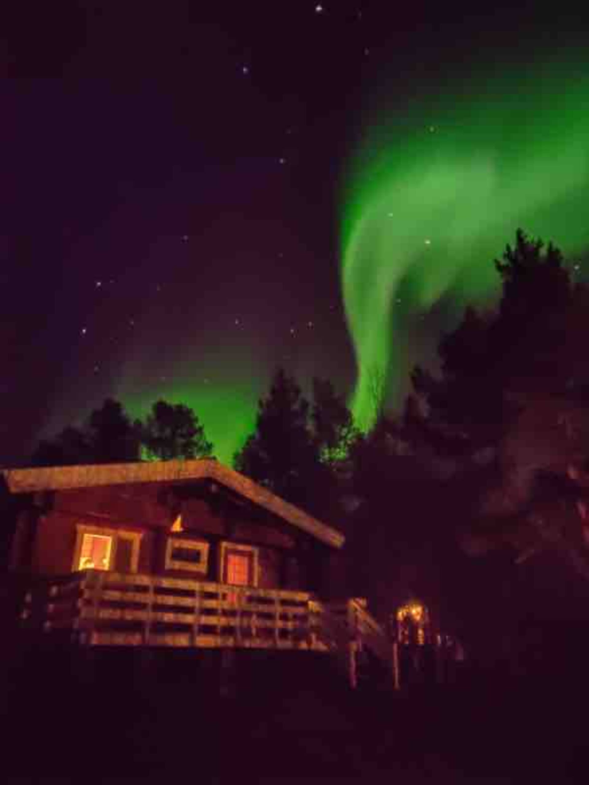 Macktunet - Retro log cabin from the 70s in Malangen — photo 2