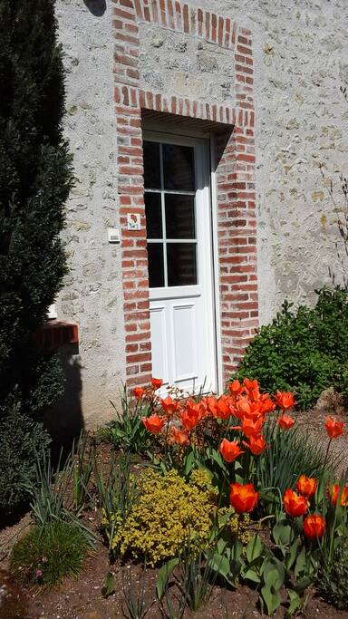 Entrée d'un petit gite