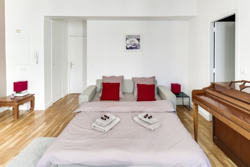 Spacious flat, perfect for a couple