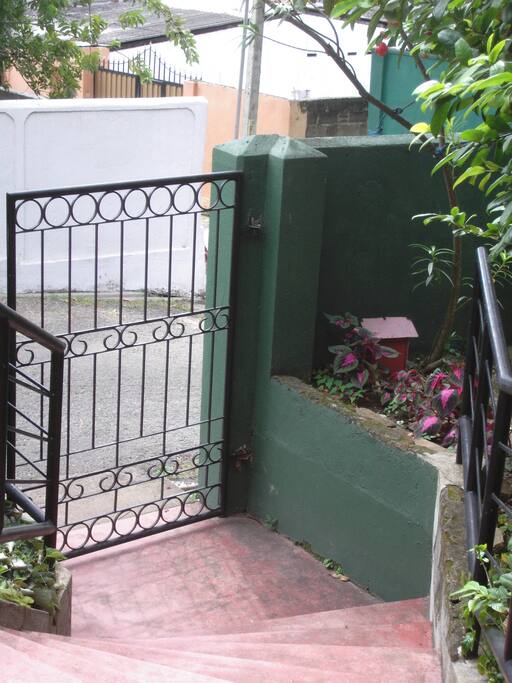 Private entrance
