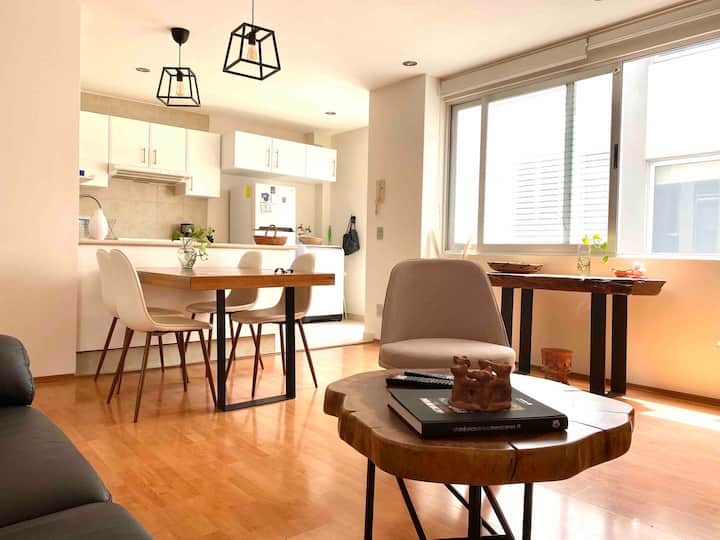 Apartment in Mexico city near WTC, fast WiFi Condominiums for Rent