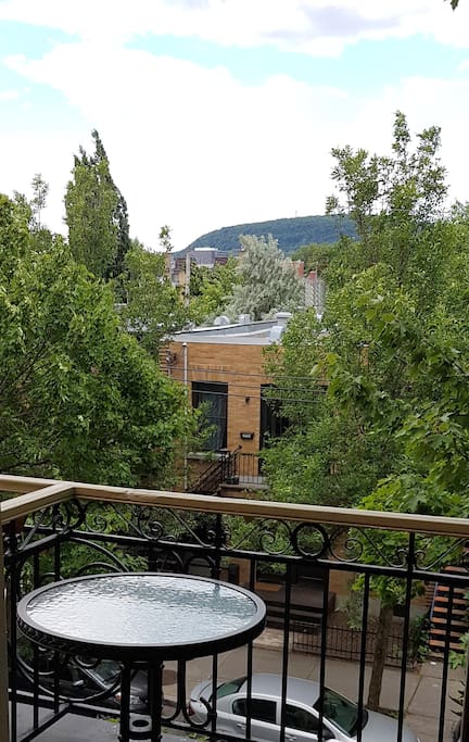 Vue du balcon