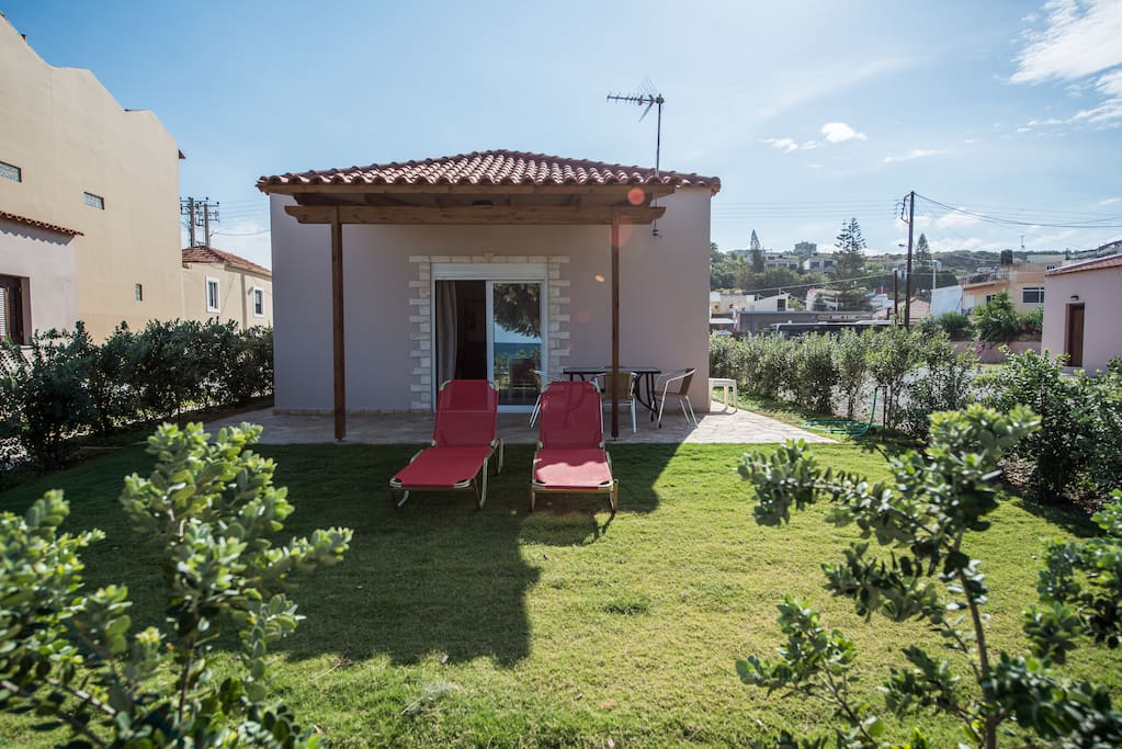 Patio and garden
