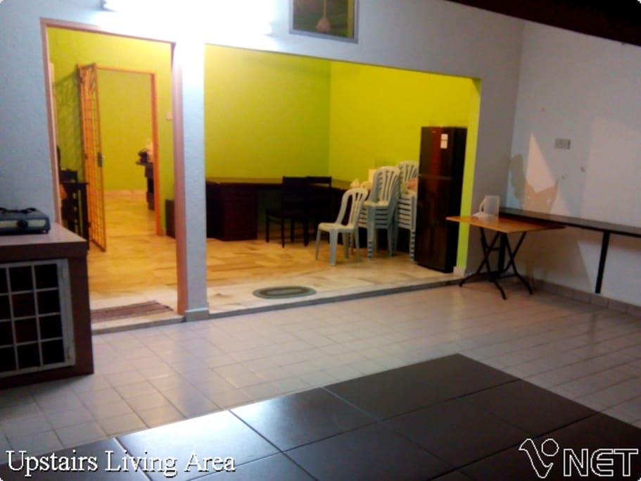 Living space near balcony