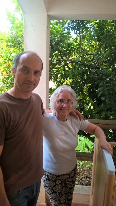 Filipe et sa mère Fernanda