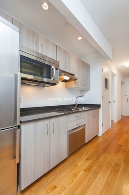 Fully renovated kitchen, WASHER/DRYER next to it