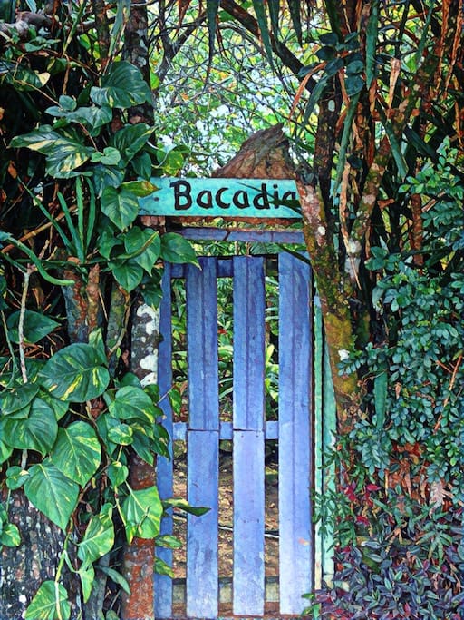 Entrance to Bacadia