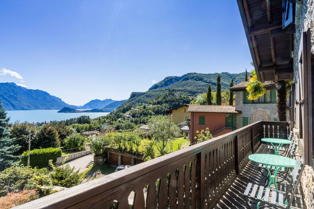 The view from the balcony