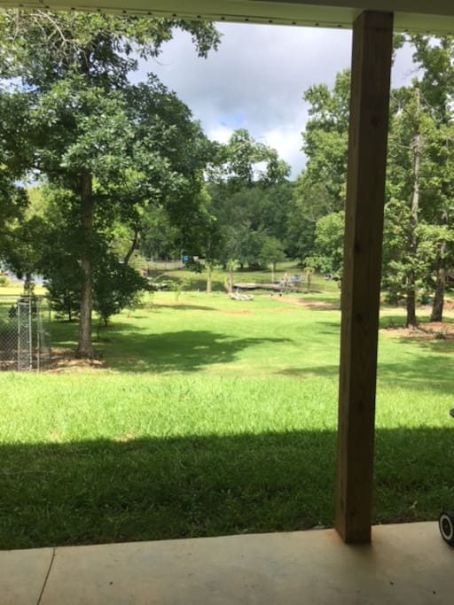View from front porch