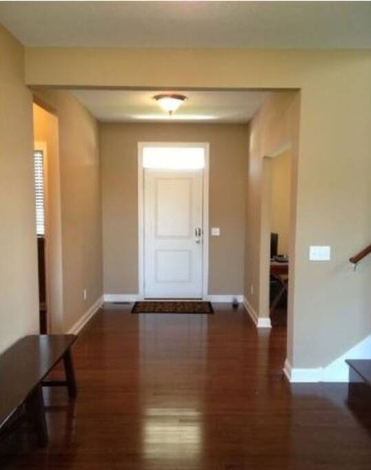 Front door entrance hallway
