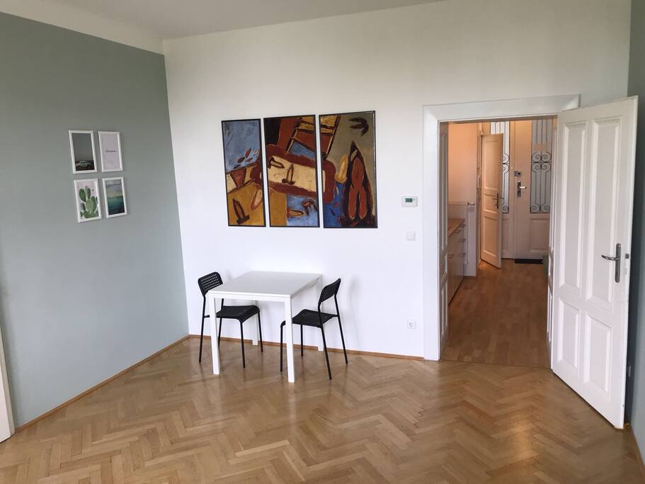 Von Wohnzimmer Richtung Küche