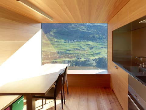 Chalet design dans un cadre idyllique