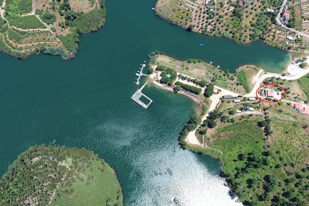 Nautical Parque and house circled in red