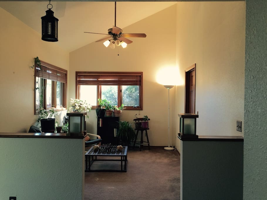 15 foot ceilings and more sun