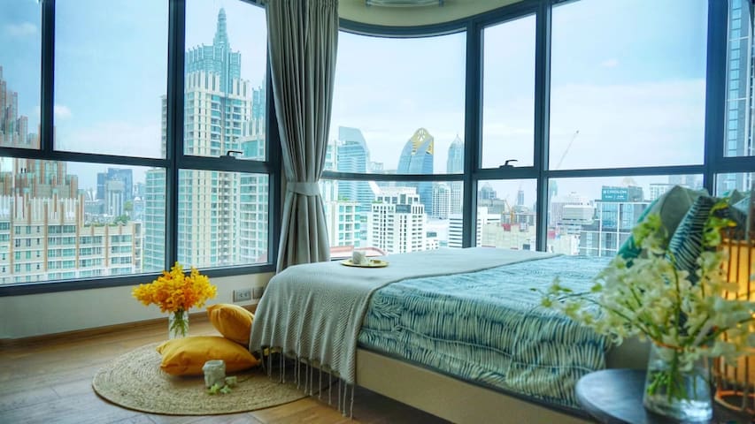 stunning 360 sky pool 2bdrm @chitlomcentral wld