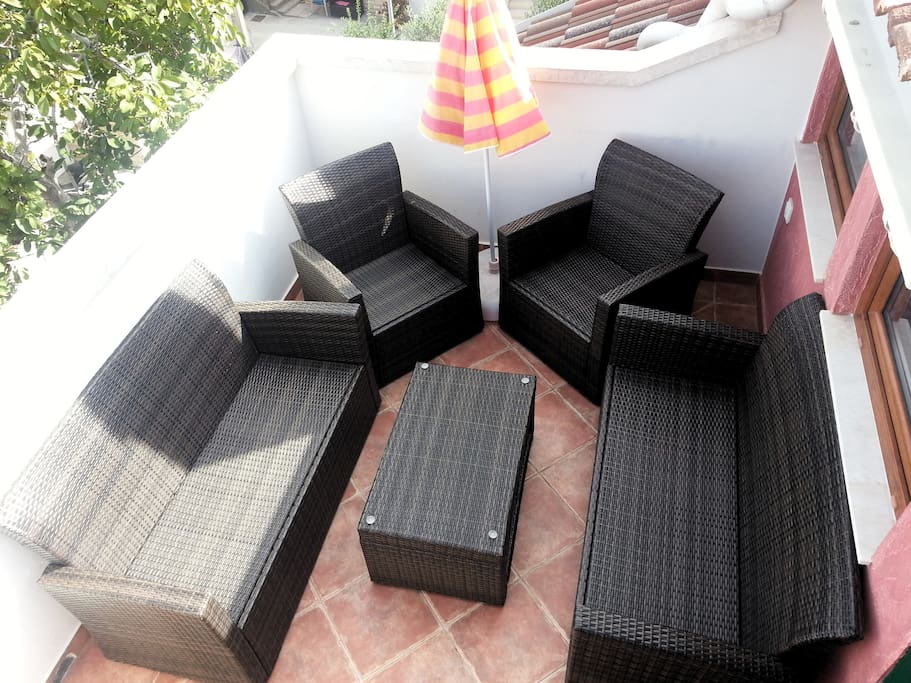 Rear balcony