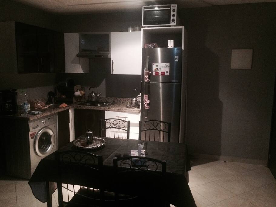 The kitchenette! The place of many conversations :)