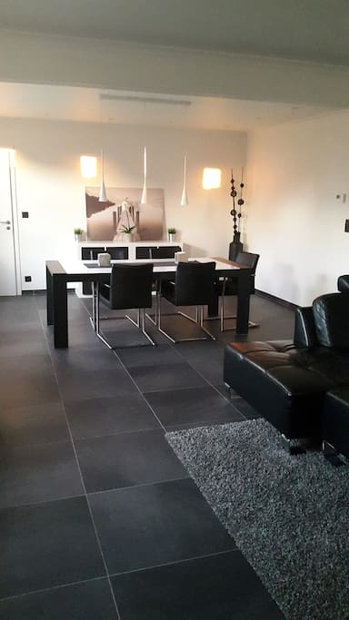Living + dining room