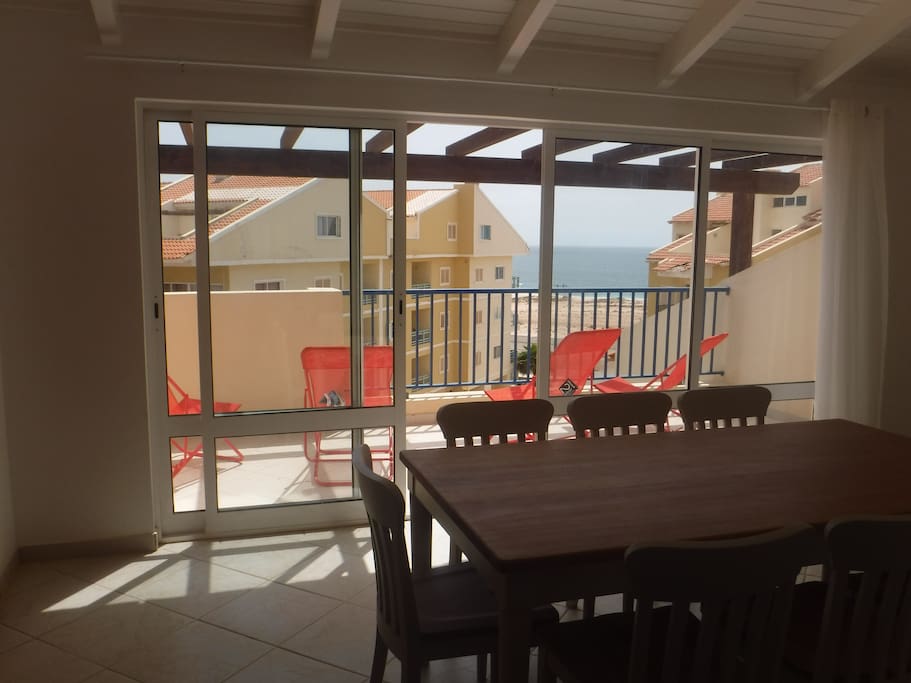 Dining Area with Sea Views