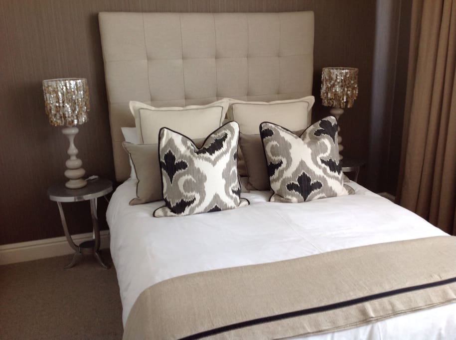 A comfortable room with stunning views