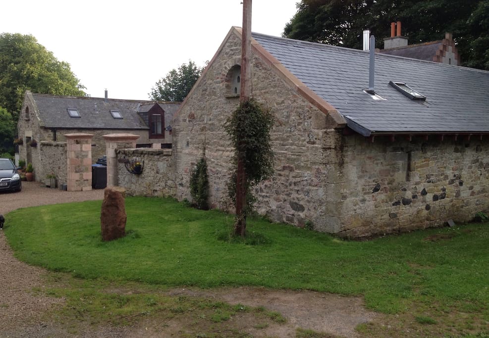 Converted old steading building
