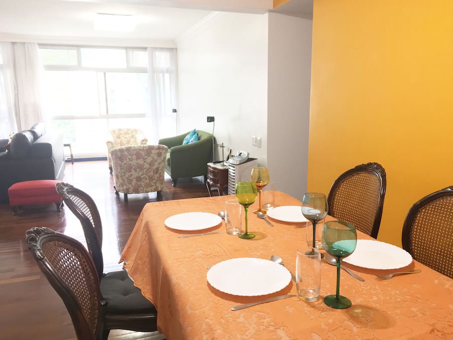 Huge living and dining room for your comfort