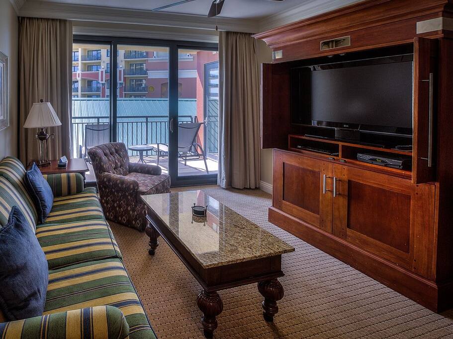 Sleeper Sofa in Den