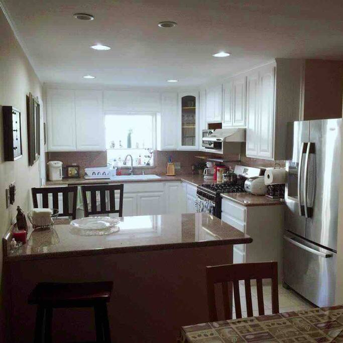 everything in kitchen are New