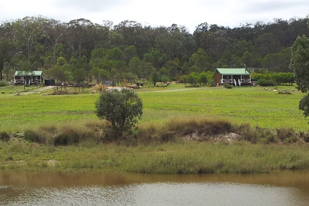 Separation between cabins offer peace & privacy