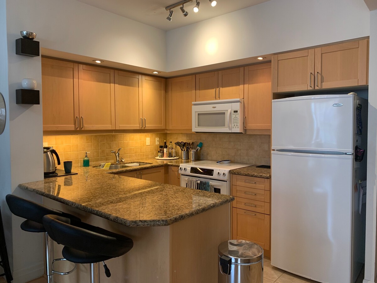 ダウンタウンの快適なペントハウス（低層階） - 借りられる