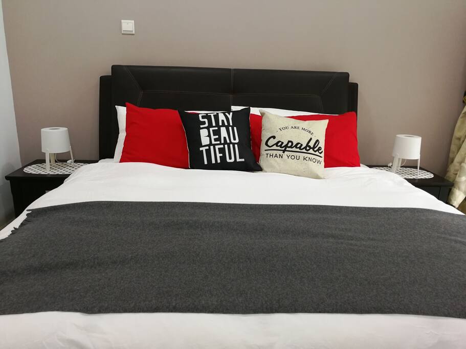 Comfy King size bed