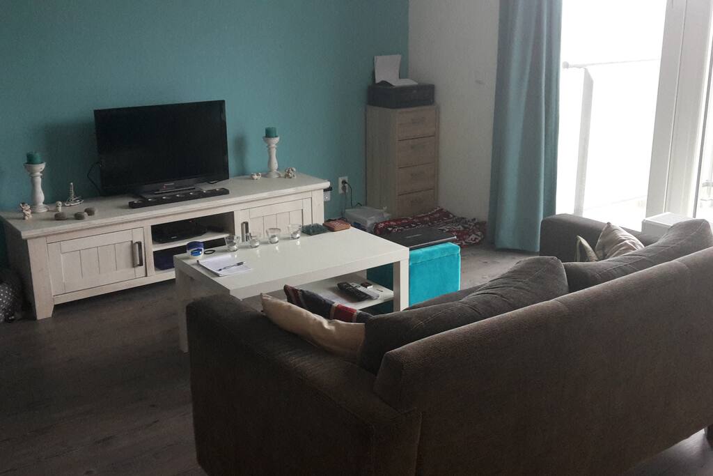 The shared living room
