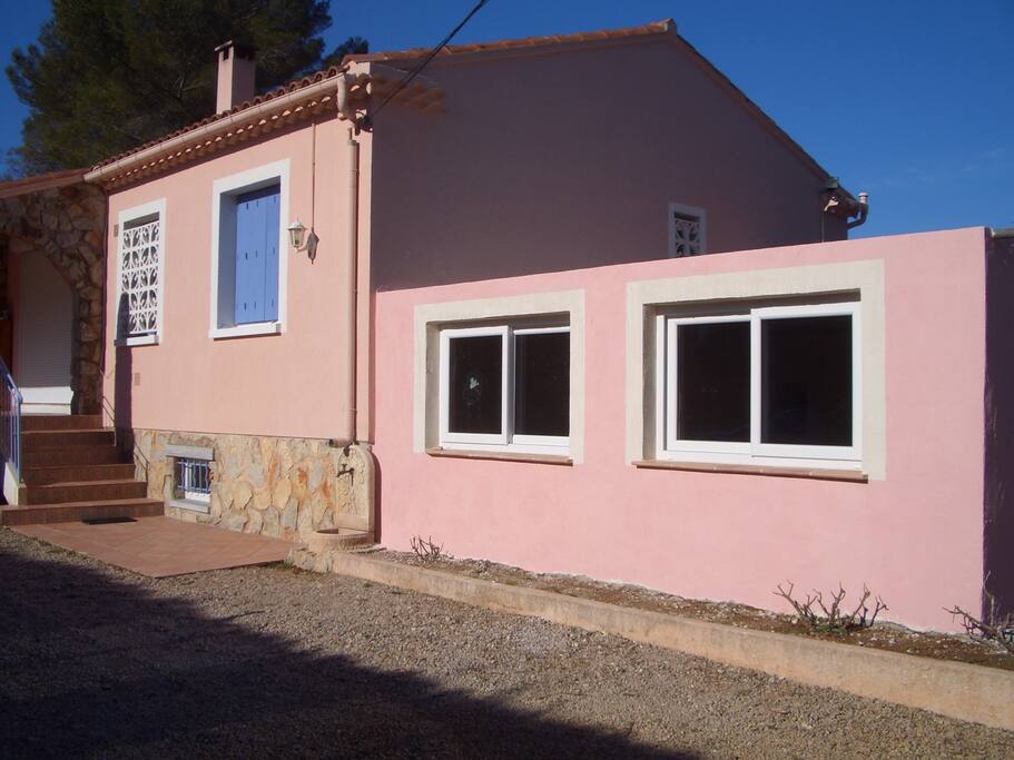 Entrée de la villa.