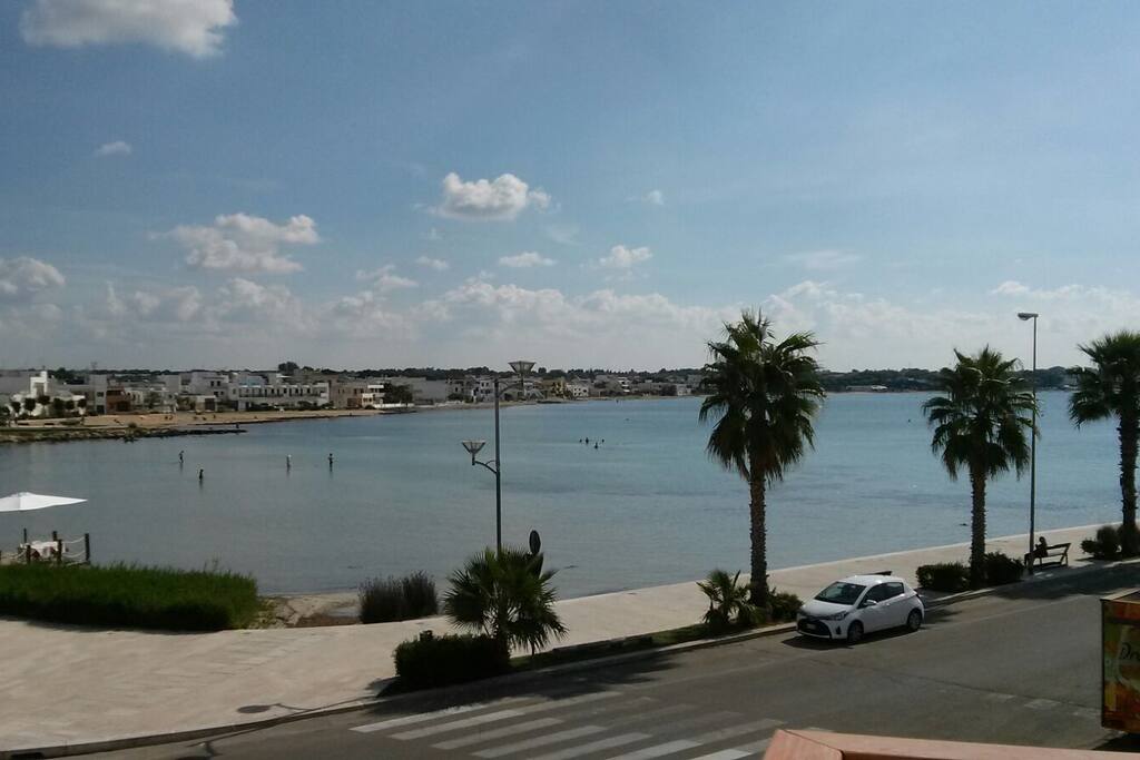 vista dal balcone