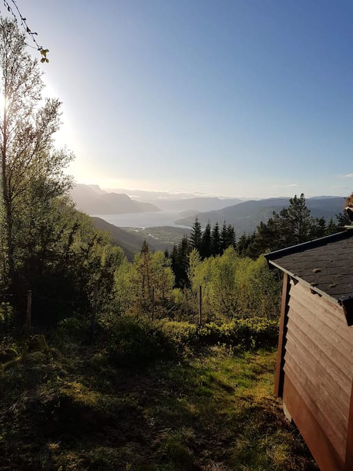 Utsikt fra hytta / View from the cabin
